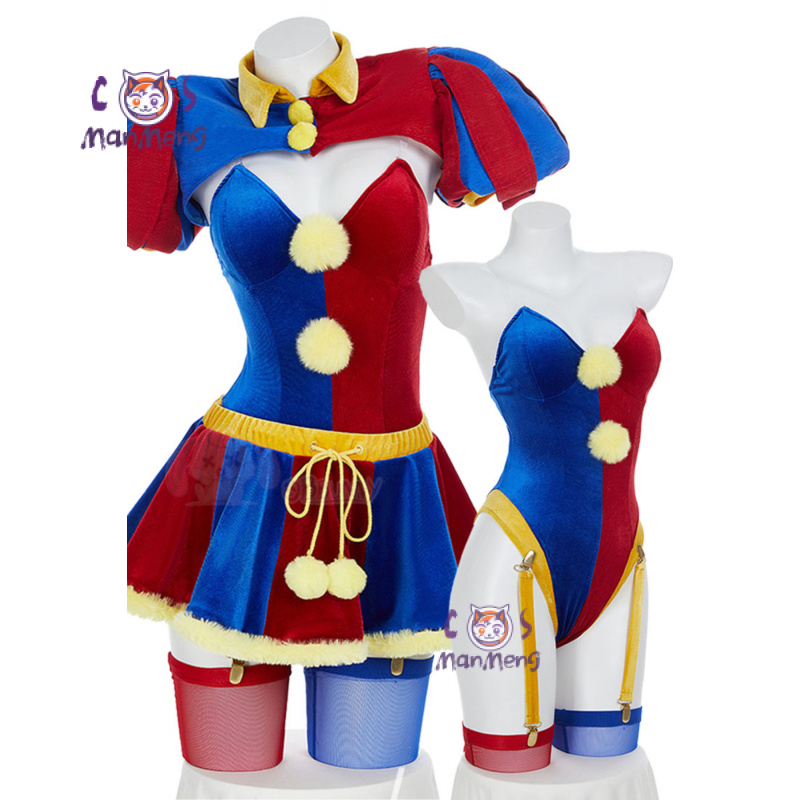 Anime Cosplay Costumes Female - Anime Niesamowity Joker Dziewczyna Cyfrowy Cyrk