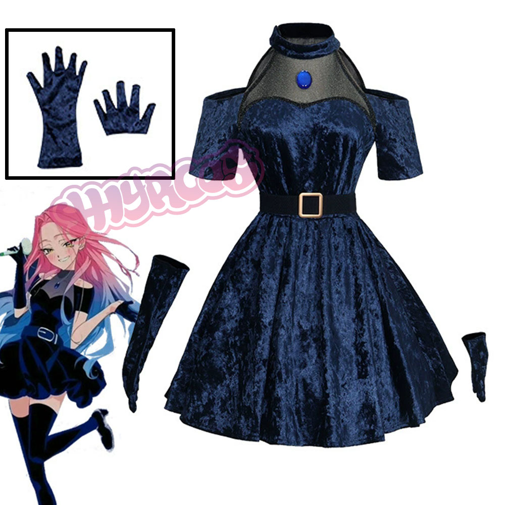 Cosplay Anime Pink Hair - Mizi Cosplay Anime Alien Kostium Sceniczny