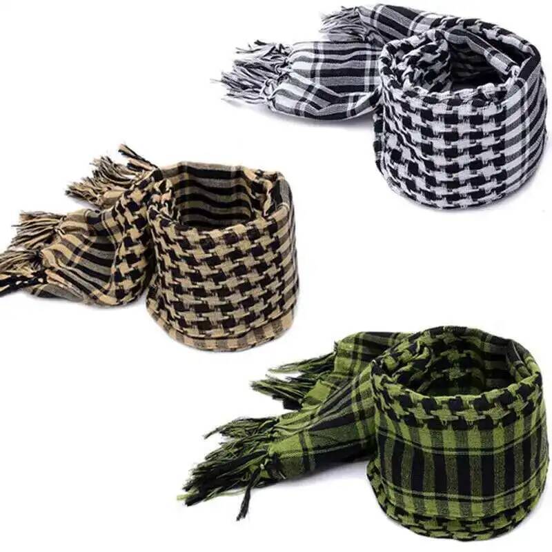 Anime Cosplay Outfit - Szal arabski Arafata, elegancka keffiyeh, lekka