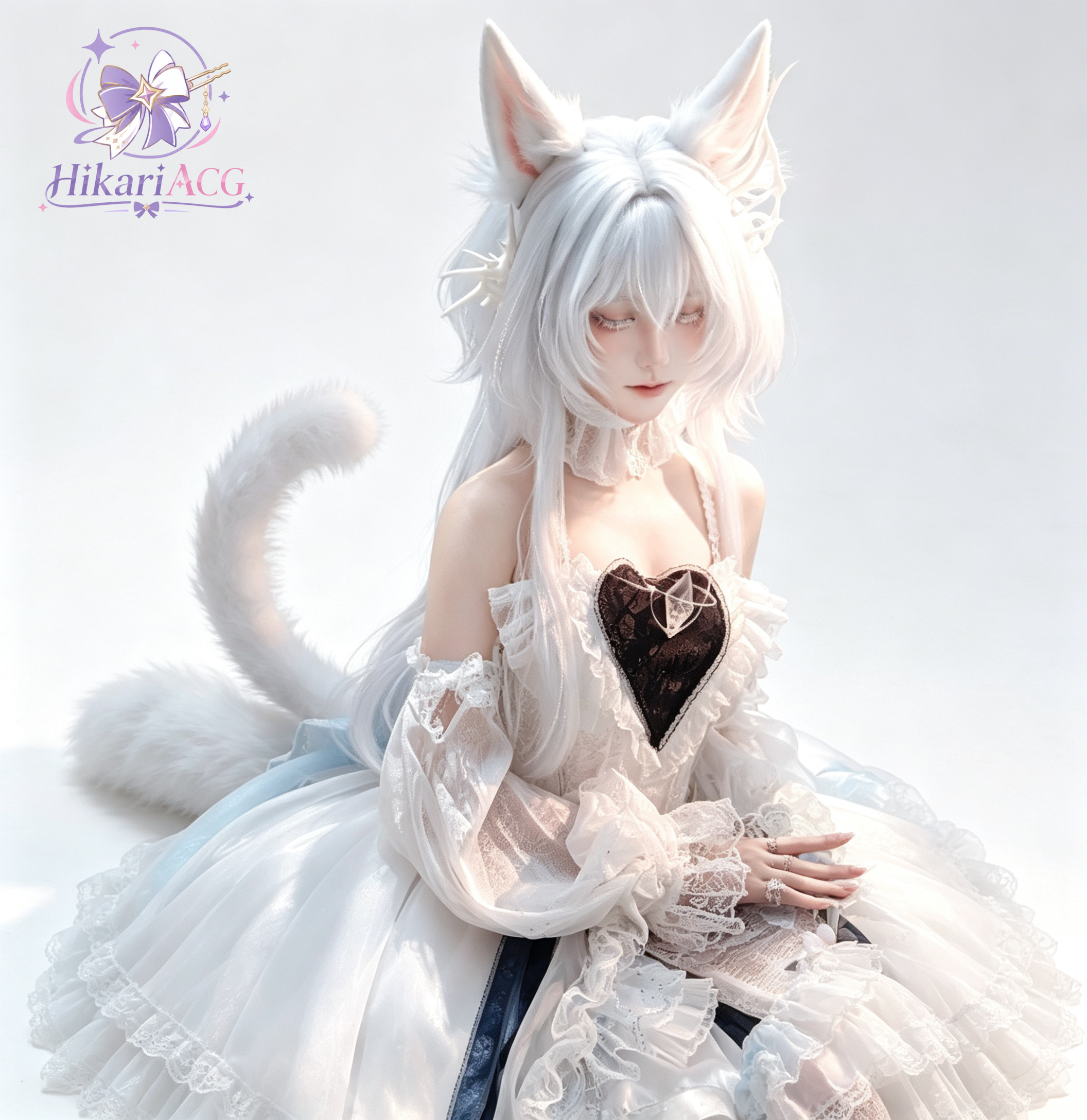 Anime Cosplay Lolita - Kostium Cosplay Anime Gra Arknights Rosmontis