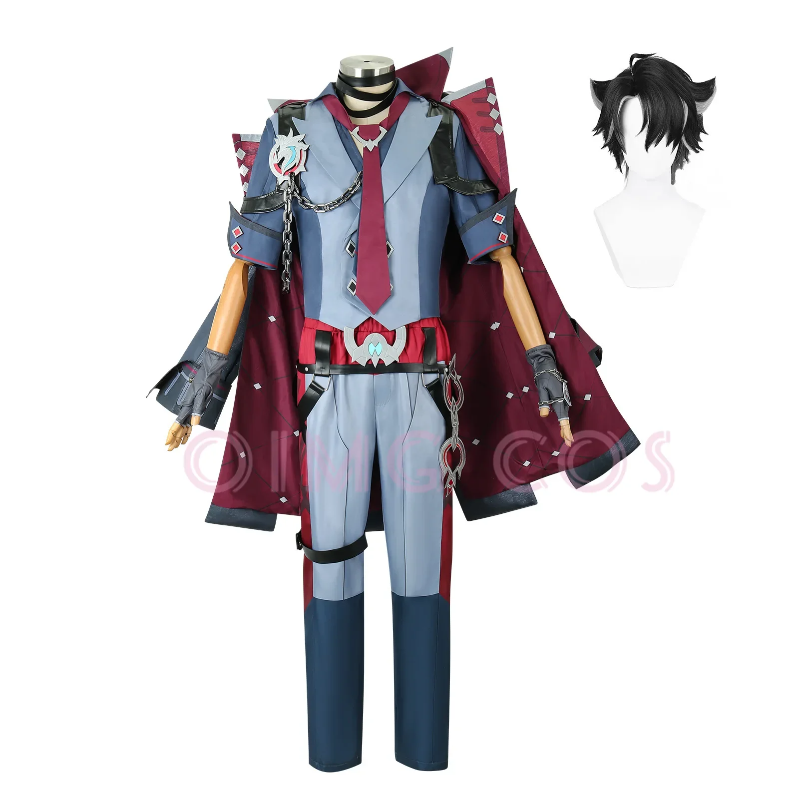 Anime Cosplay In Chinese - Kostium Cosplay Wriothesley z Genshin Impact,