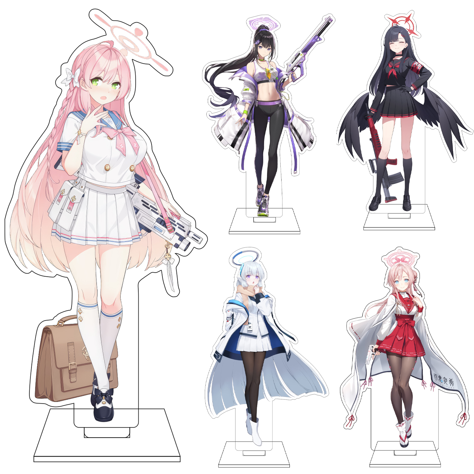 Anime Cosplay In Japan - 16CM Anime Blue Archive Cosplay Akrylowa