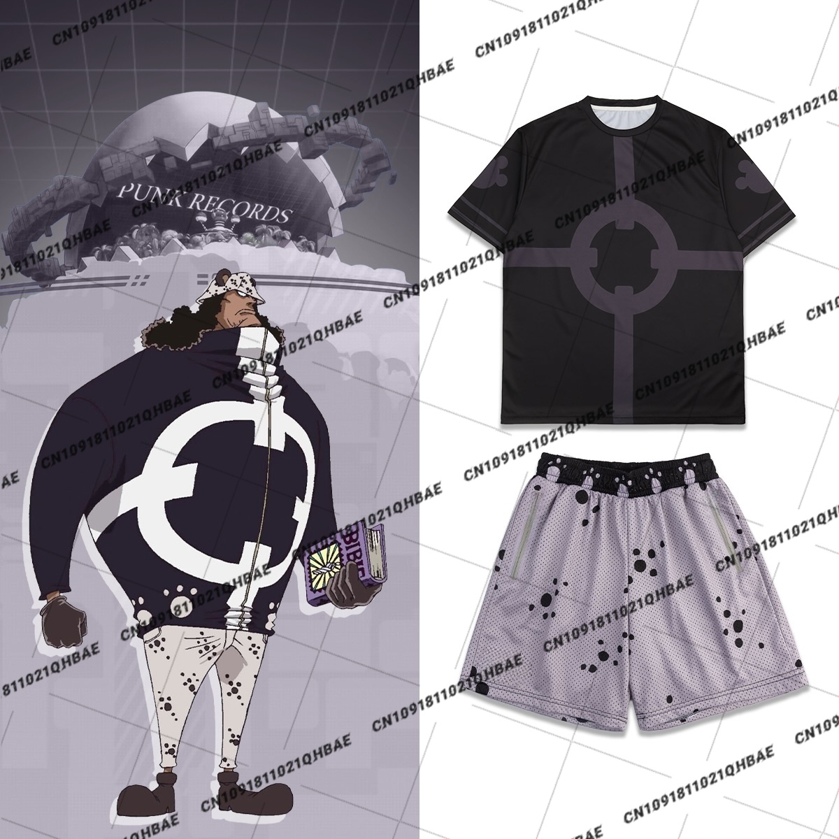 Anime Cosplay Outfit - Nowy Zestaw dla Fanów Anime: Wyspa