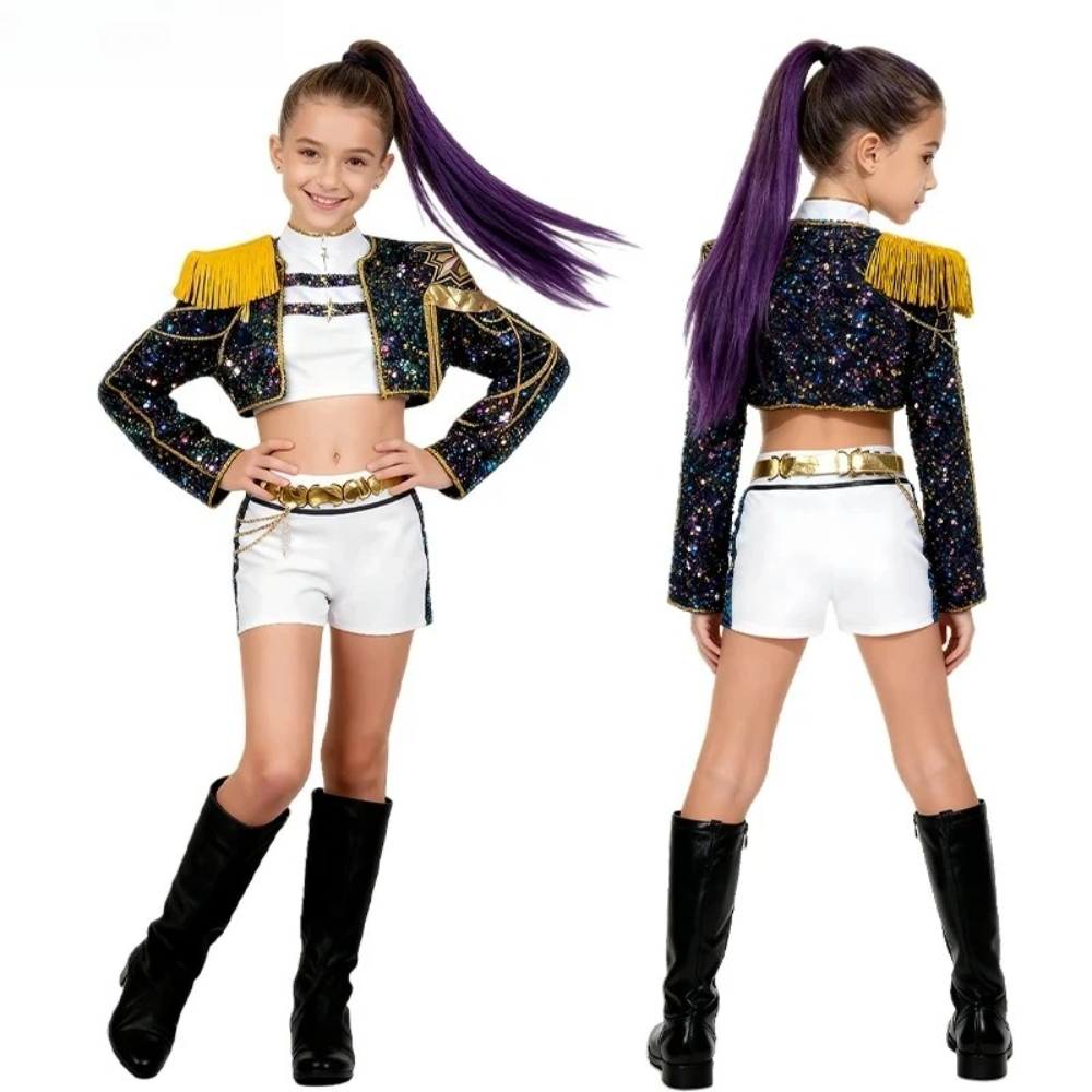 Anime Zoey Cosplay - Nowy Strój Wojowniczki K-Pop Rumi Kostium
