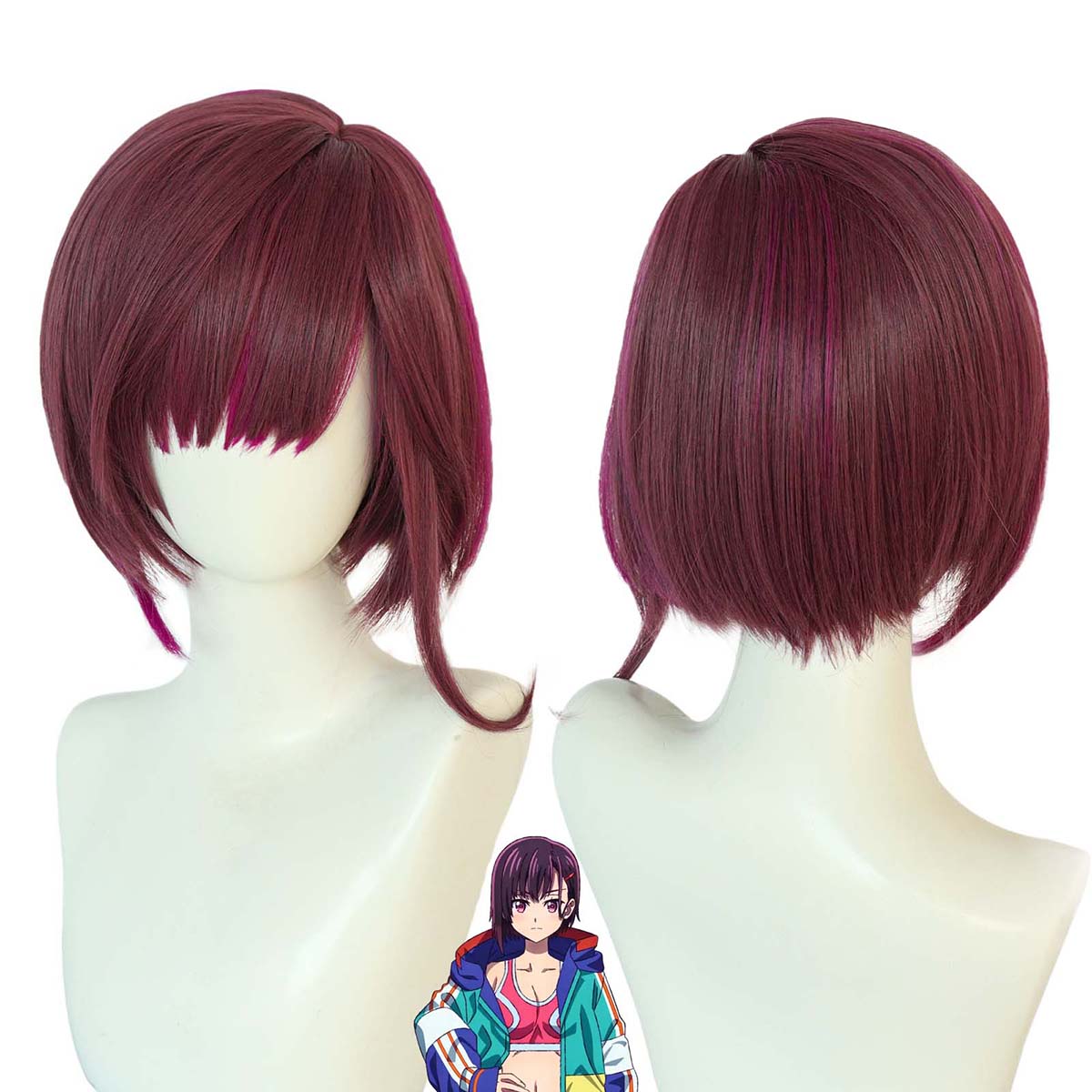 Anime Cosplay List - Peruki Cosplay Shizuka Mikazuki z Zom