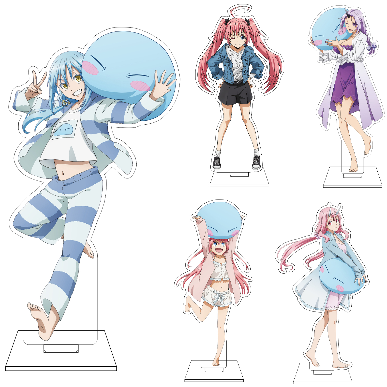 Anime Cosplay In Japan - 16CM Anime Rimuru Tempest Diablo Shuna