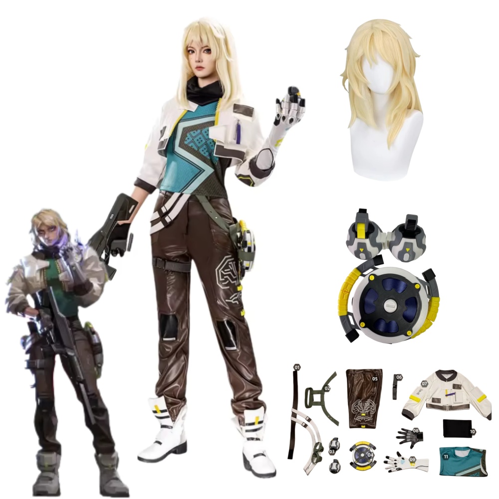 Anime Cosplay Outfit - Rekwizyty do cosplayu Deadlocka, stroje Deadlocka