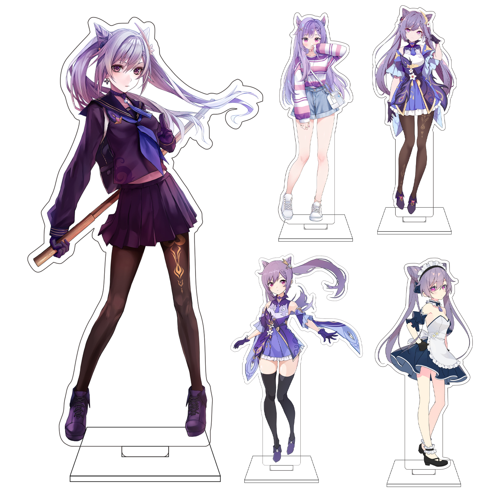 Anime Cosplay In Japan - 16CM Anime Genshin Impact Cosplay Akrylowa
