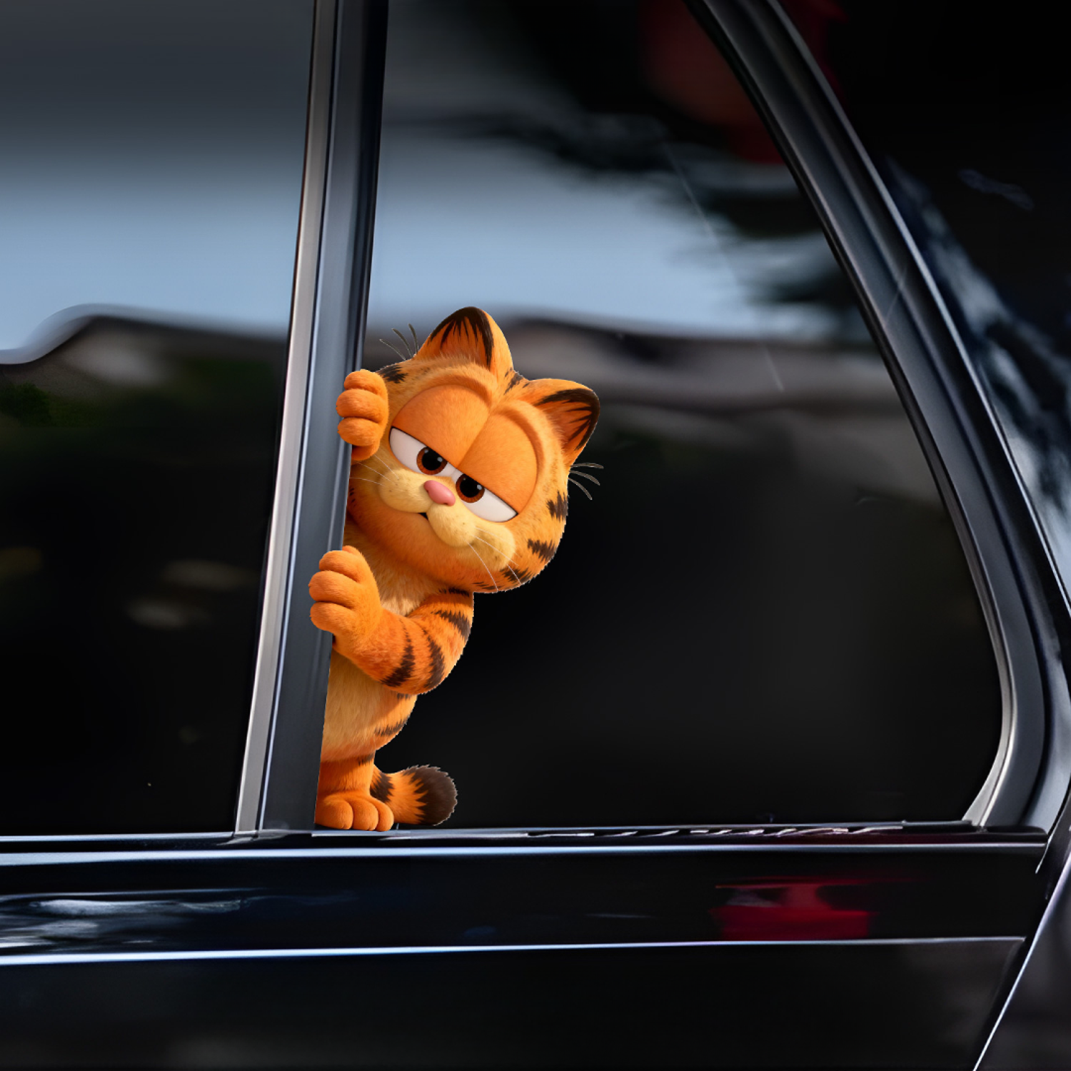 Anime Cosplay Manga - Urocze naklejki winylowe z Garfieldem, wodoodporne