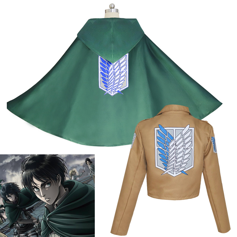 Attack Titan Cloak - Atak na Tytana Kostium Cosplay Anime