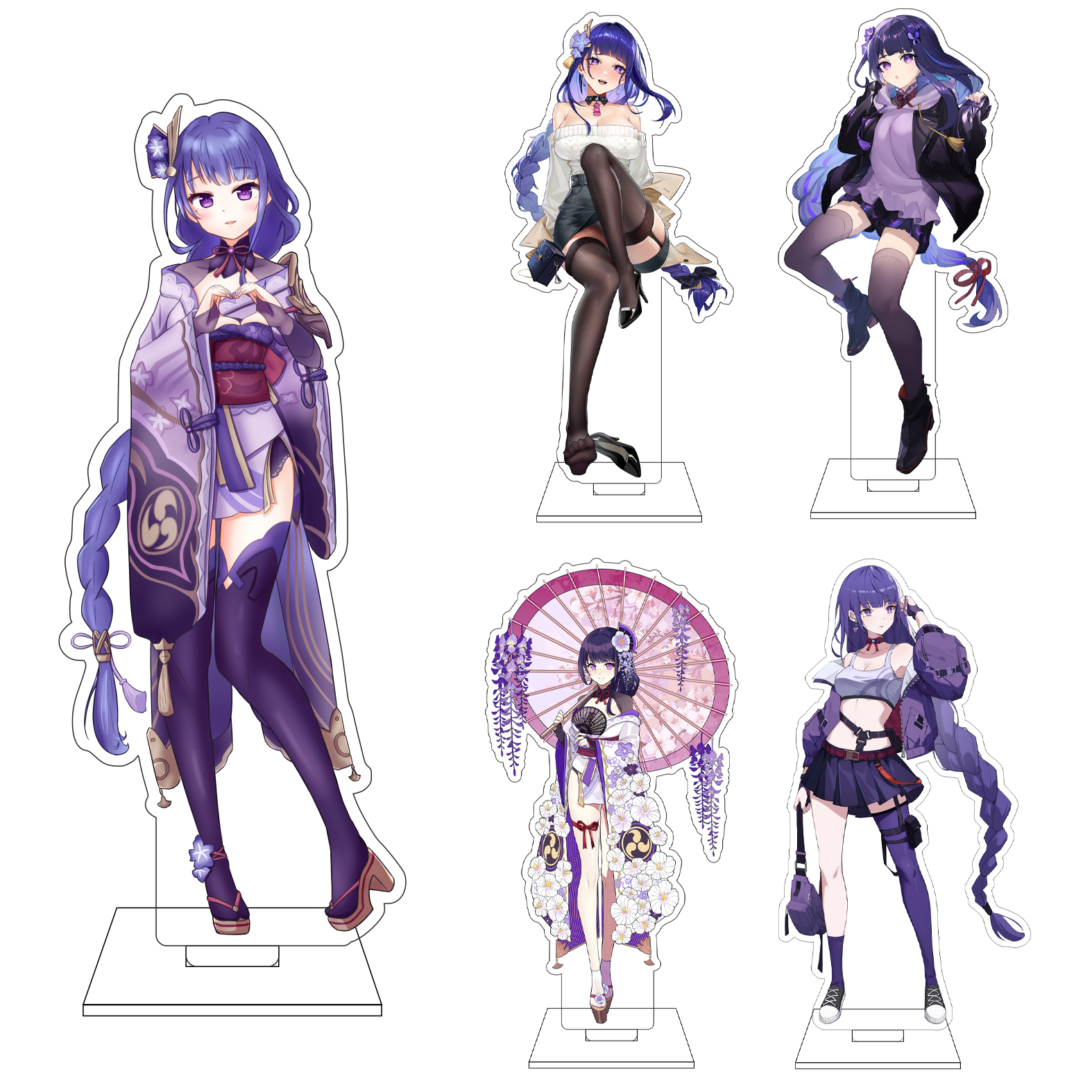 Anime Cosplay In Japan - 16CM Anime Genshin Impact Cosplay Akrylowa