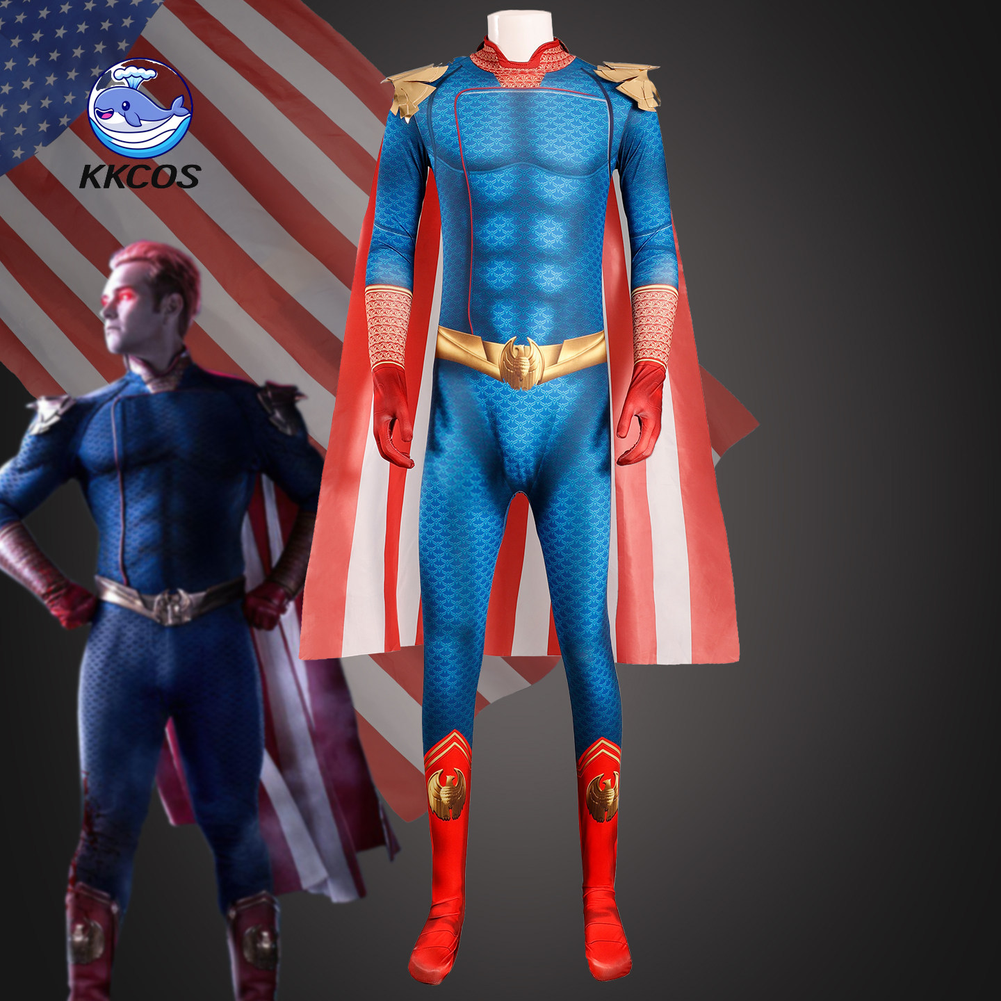 KKCos The Boys Homelander Stró – Anime Cosplay Boy recenzja i cena