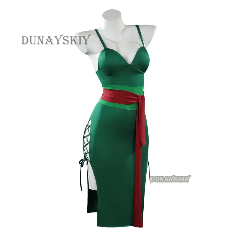 Kostium Cosplay Anime Roronoa  – Anime Zoro Cosplay Female recenzja i cena