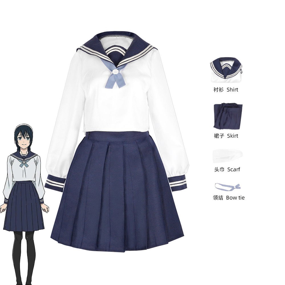 Kostium Cosplay Amanai Riko Ju – Jujutsu Kaisen Uniform recenzja i cena