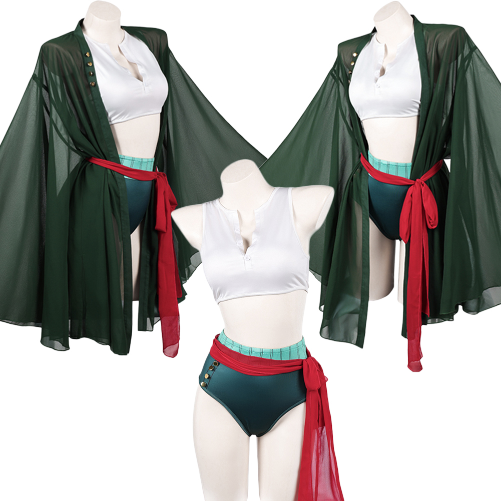 Kostium Piratki Roronoa Zoro d – Anime Zoro Cosplay Female recenzja i cena