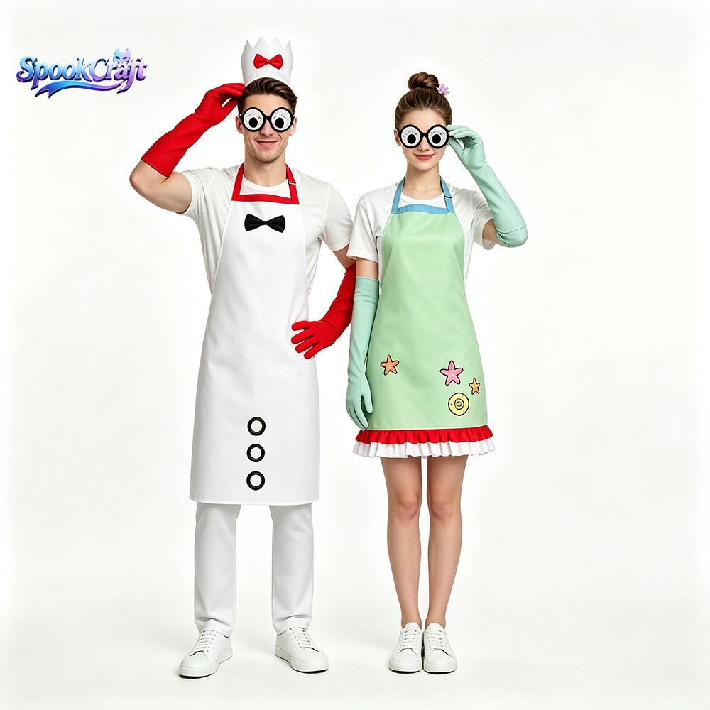 Zabawny strój na Halloween dla – Anime Cosplay Couple recenzja i cena