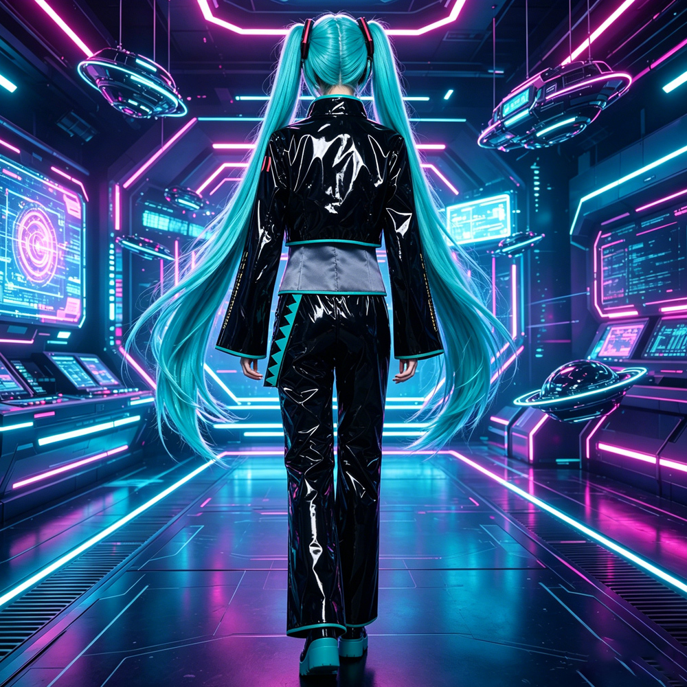 Kostium Cosplay Vocaloid Miku  – Anime Cosplay Boy recenzja i cena