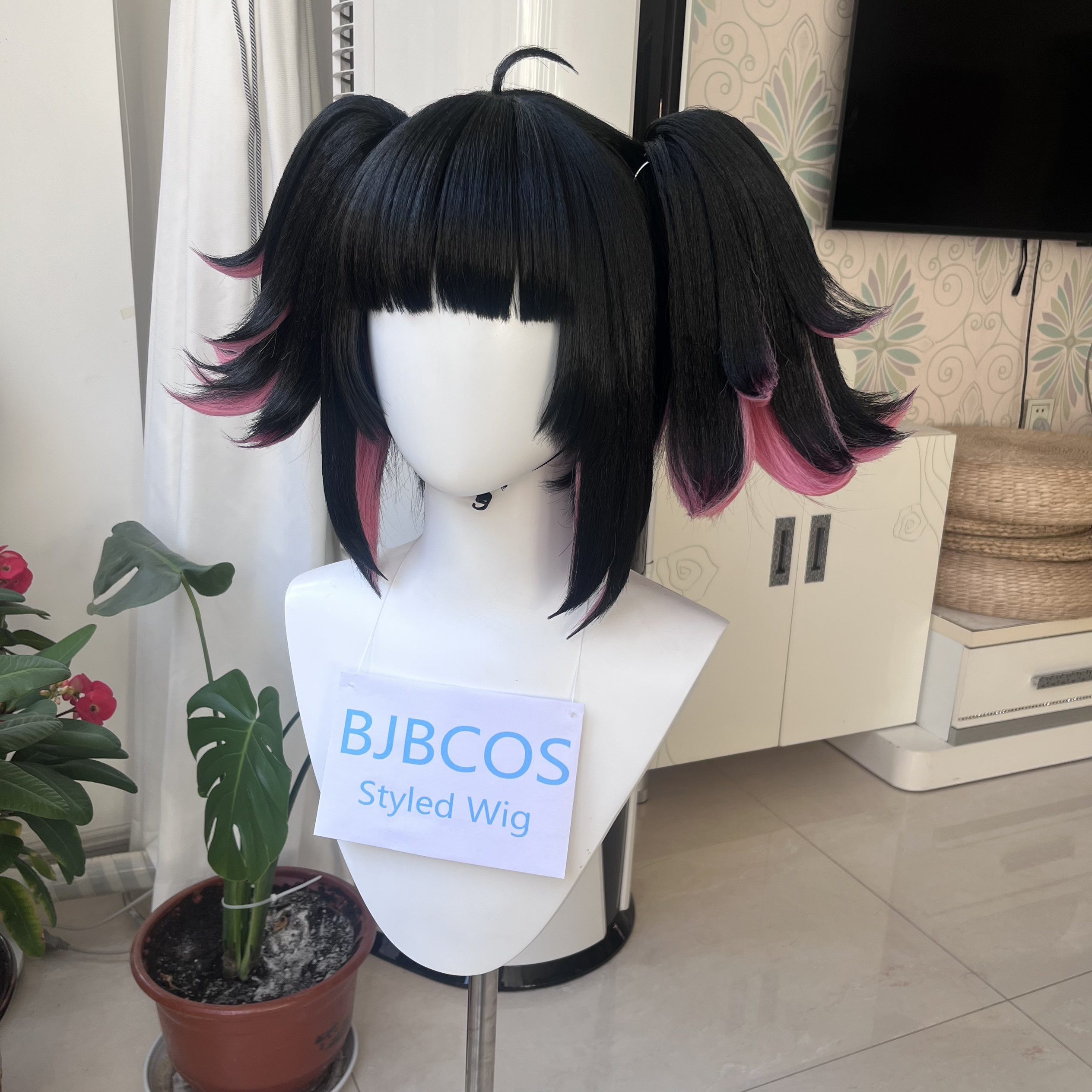 [Peruka w stylu cosplay] Peruk – Cosplay Anime Pink Hair recenzja i cena