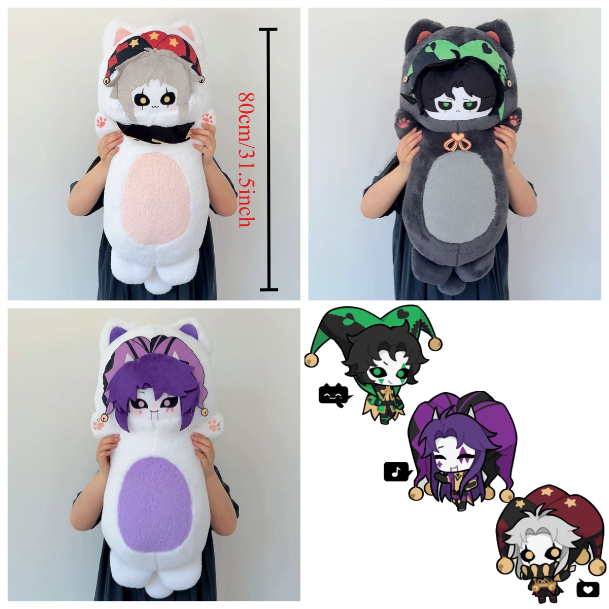 Poduszka Ciała Cosplay Pierrot – Anime Cosplay Manga recenzja i cena