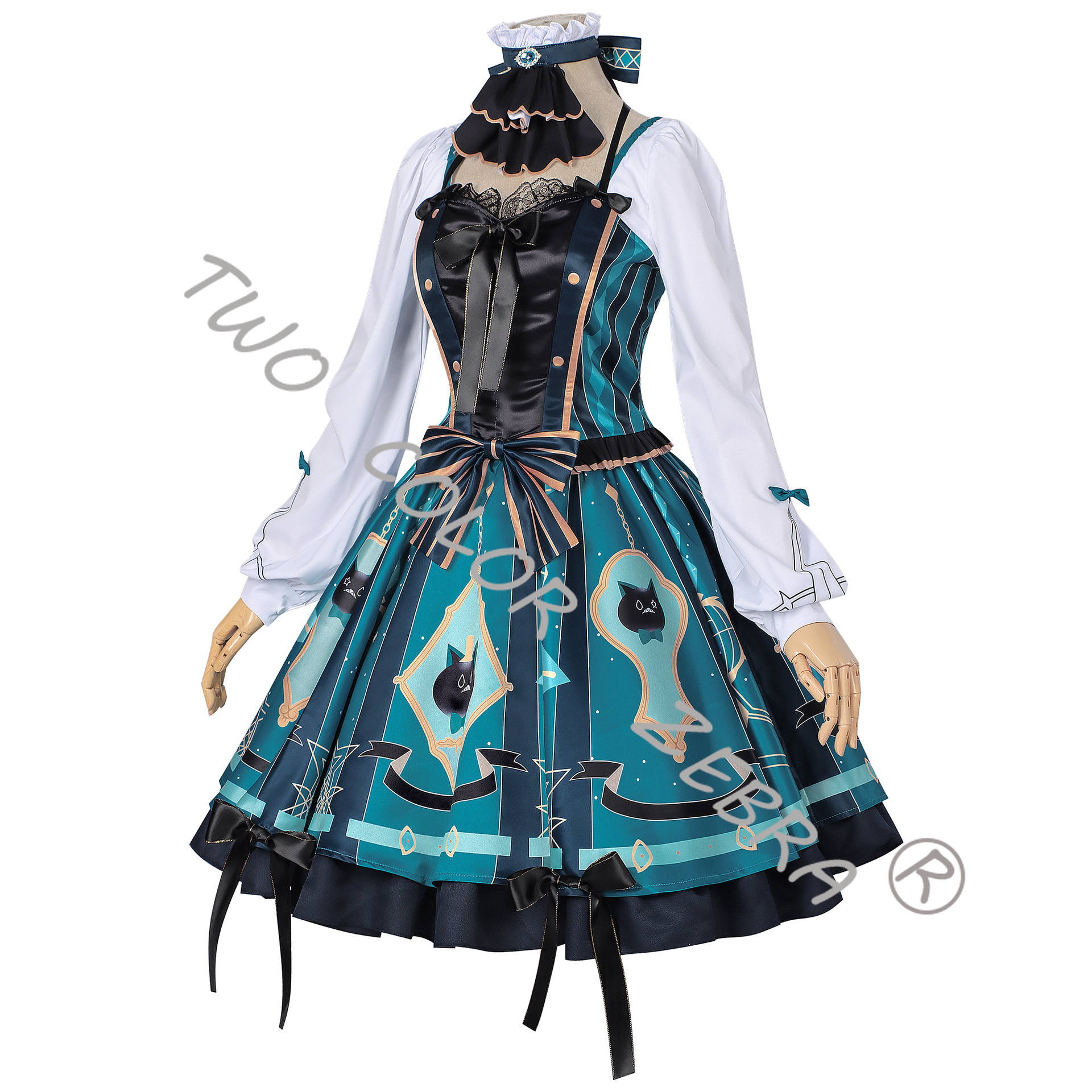 Kostium Cosplay Lynette z gry  – Anime Cosplay Lolita recenzja i cena