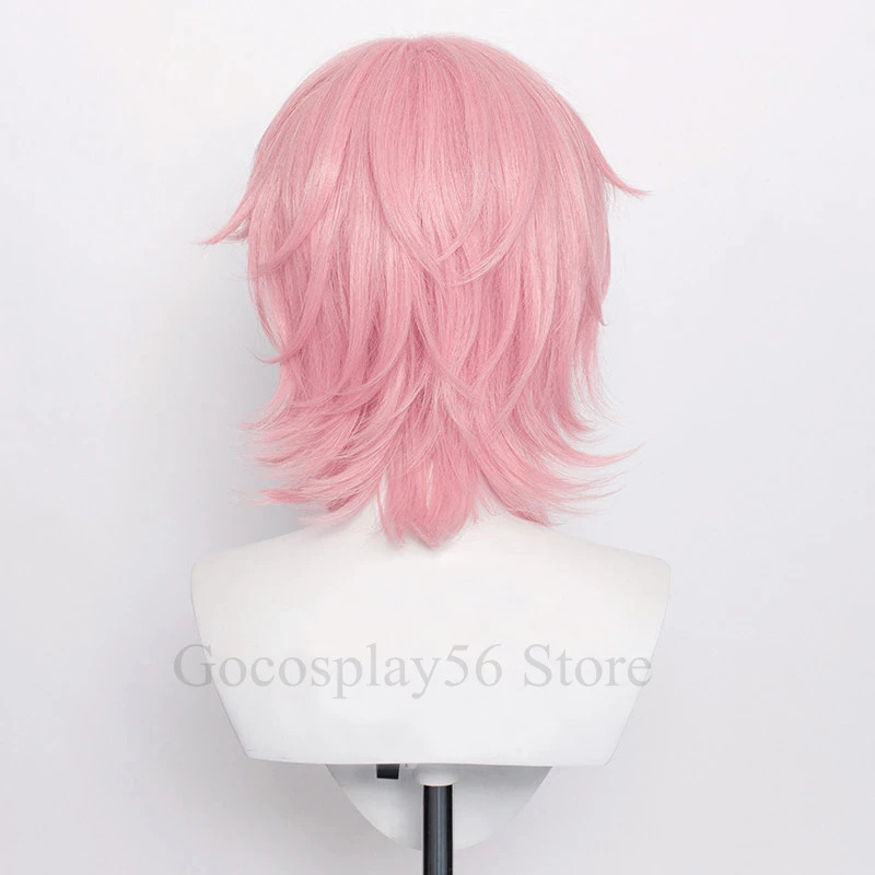 Peruka Cosplay Anime Yarichin  – Cosplay Anime Pink Hair recenzja i cena