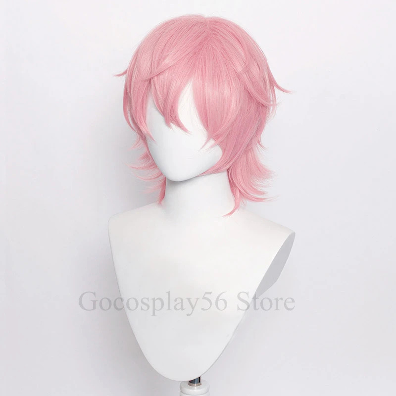 Peruka Cosplay Anime Yarichin  – Cosplay Anime Pink Hair recenzja i cena