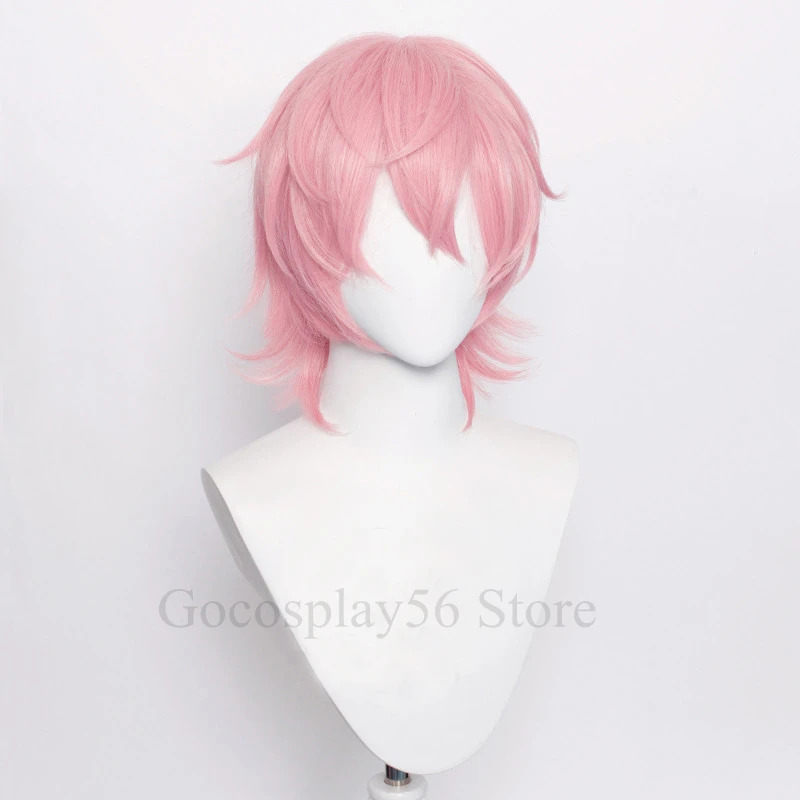 Peruka Cosplay Anime Yarichin  – Cosplay Anime Pink Hair recenzja i cena