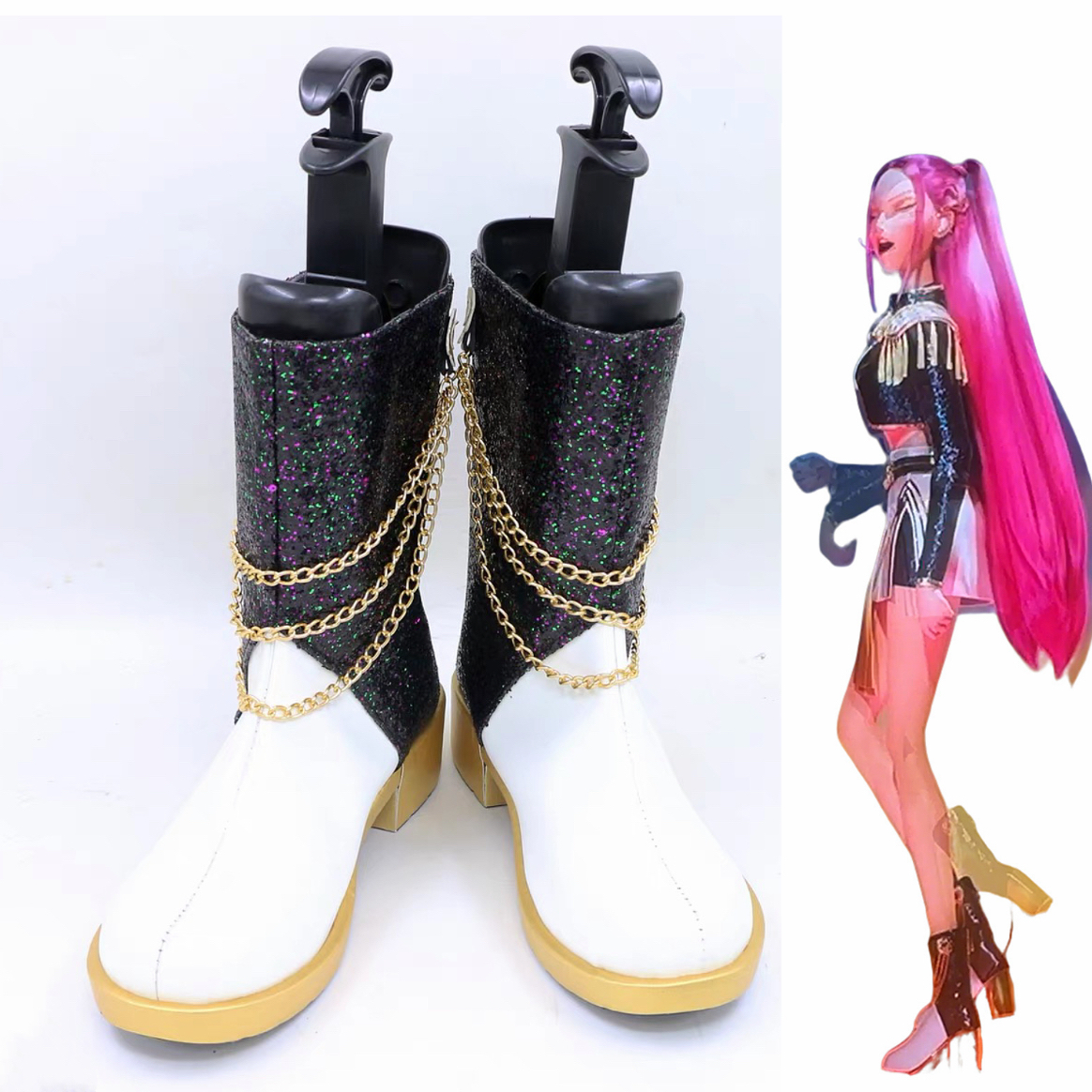 Buty do kostiumu Zoey Black Go – Anime Zoey Cosplay recenzja i cena