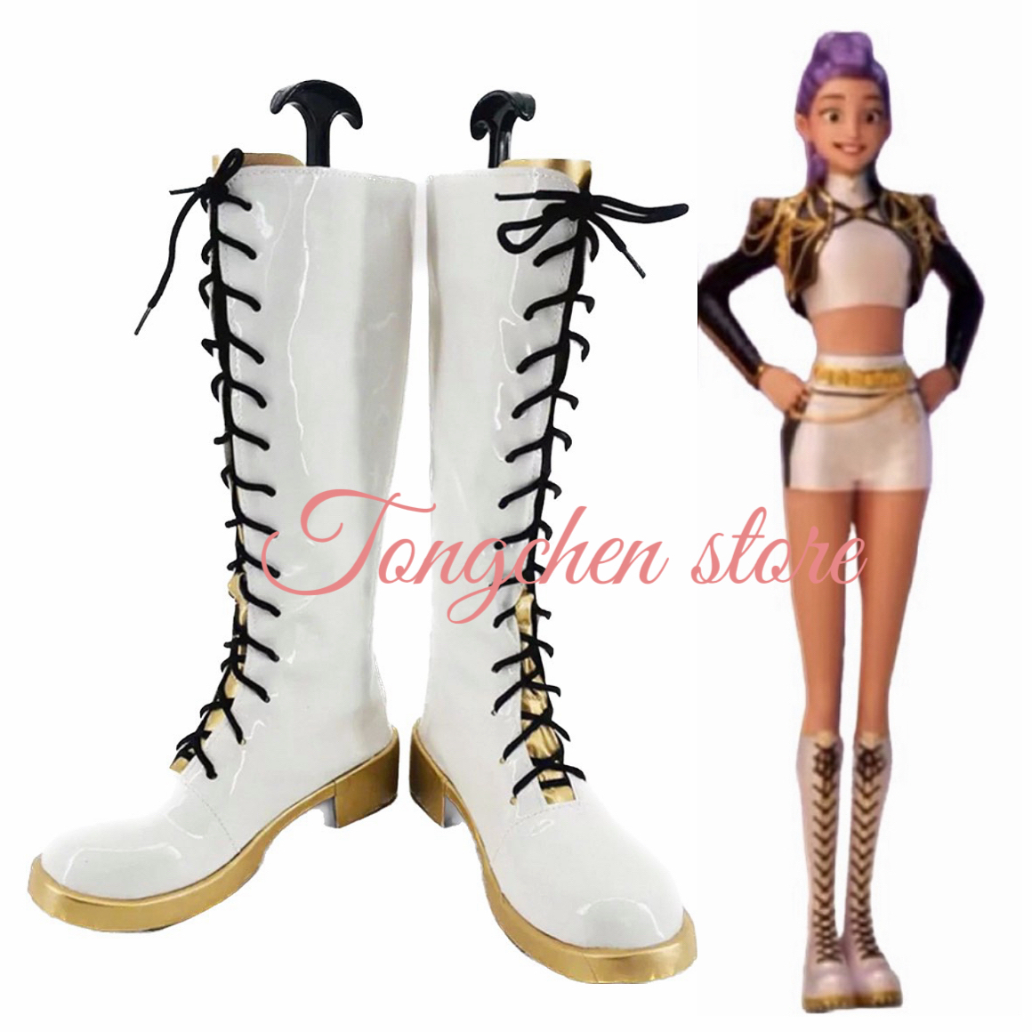 Buty do kostiumu Zoey Black Go – Anime Zoey Cosplay recenzja i cena