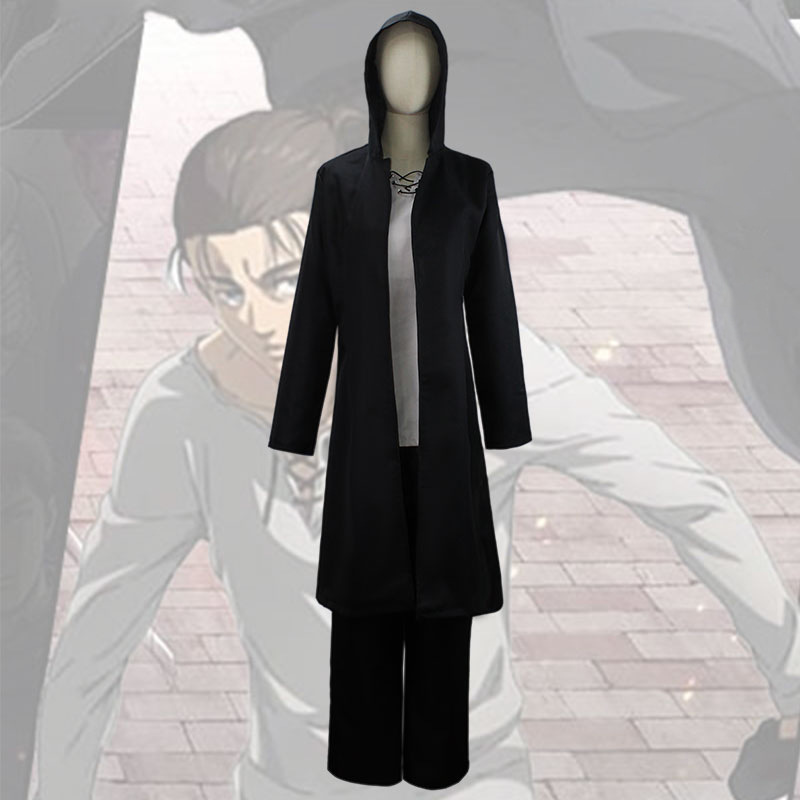 Kostium cosplay Eren Jaeger z  – Attack Titan Cloak recenzja i cena