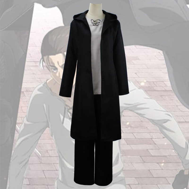 Kostium cosplay Eren Jaeger z  – Attack Titan Cloak recenzja i cena