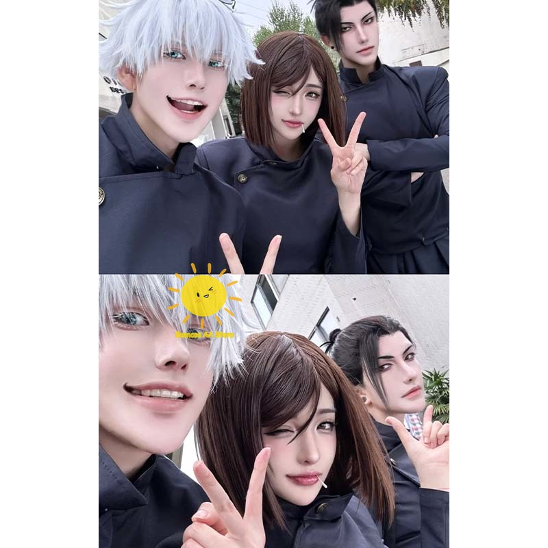 Anime Shoko Ieiri Cosplay Juju – Jujutsu Kaisen Uniform recenzja i cena
