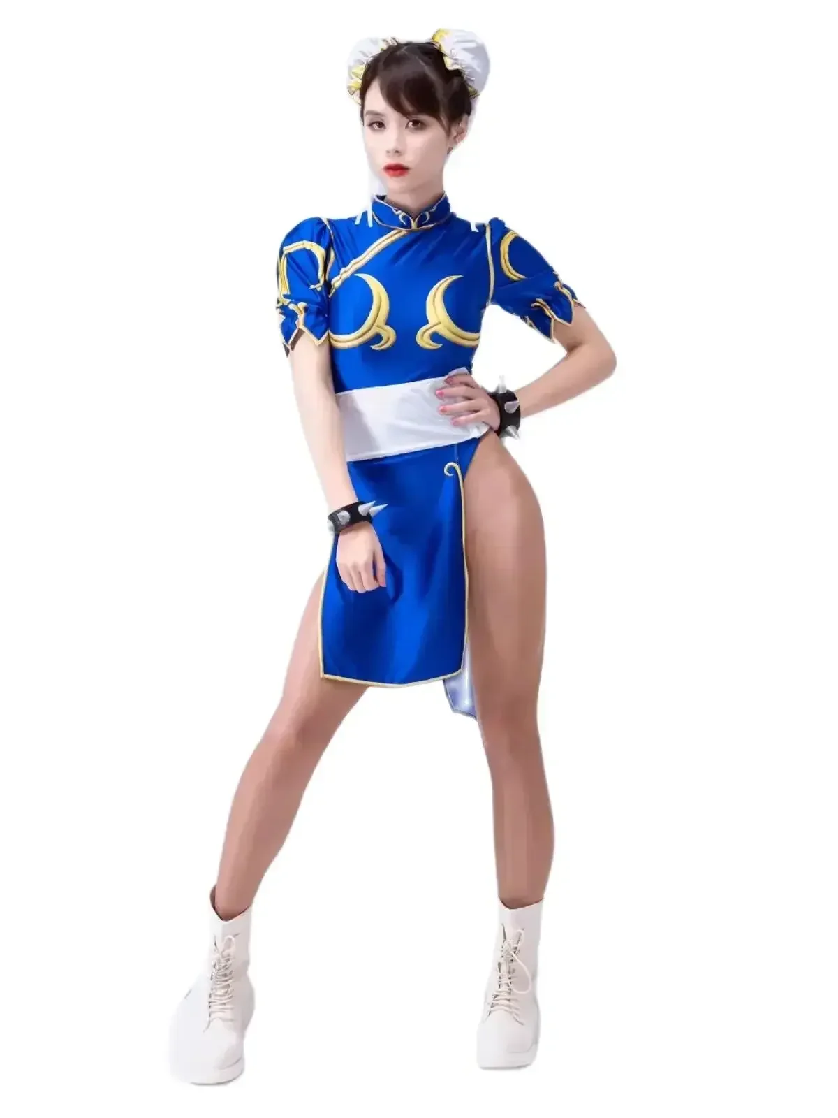 Kostium Cosplay Chun Li z Stre – Cosplay Anime Pink Hair recenzja i cena
