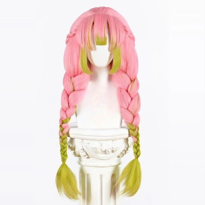 Peruka do cosplayu Kanroji Mit – Cosplay Anime Pink Hair recenzja i cena