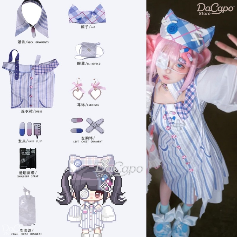 Kostium Cosplay Game Infinity  – Anime Cosplay Ideas For Women recenzja i cena
