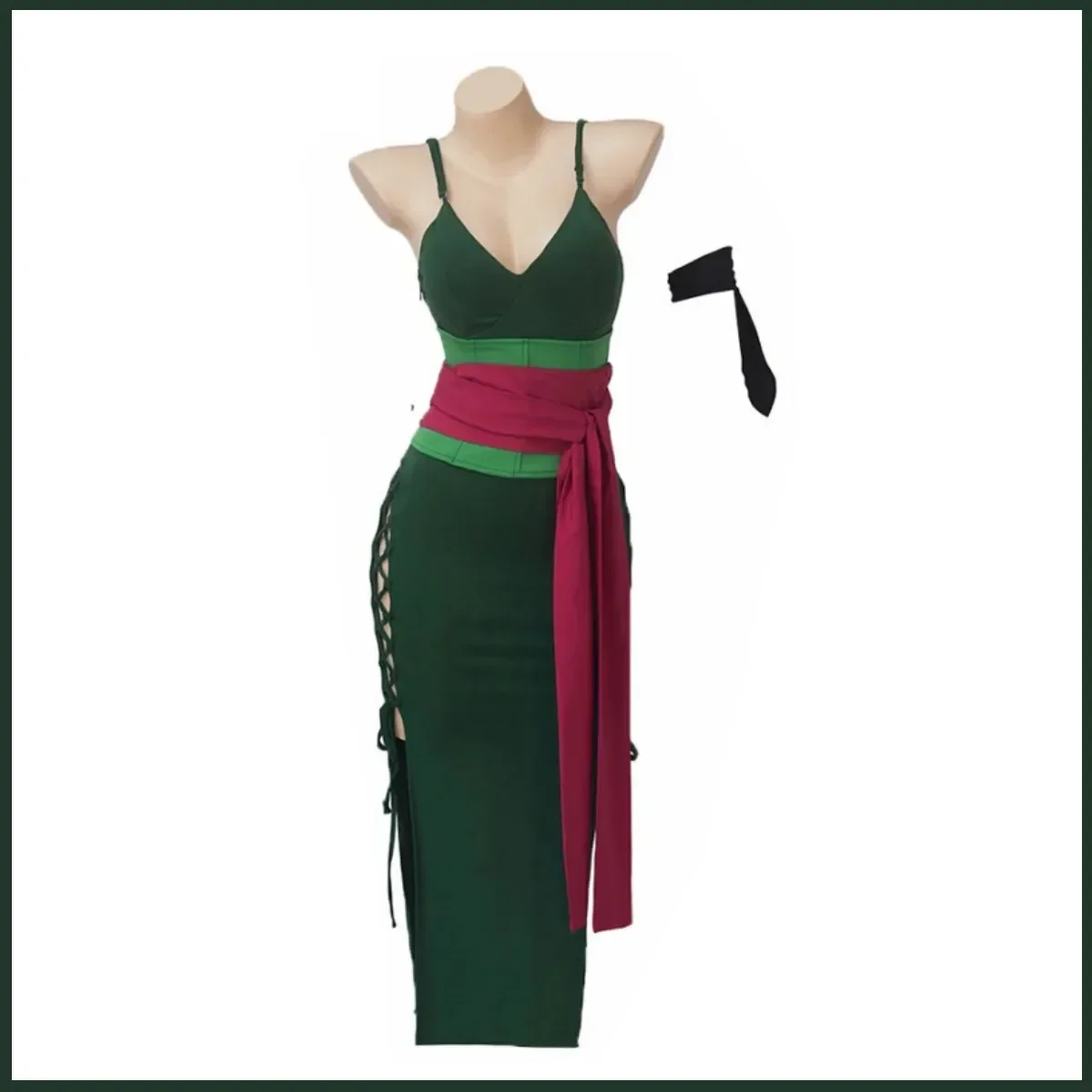 Kostium Cosplay Anime Roronoa  – Anime Zoro Cosplay Female recenzja i cena