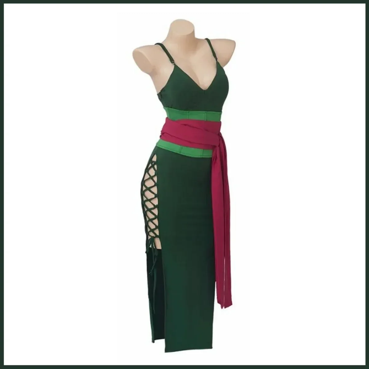 Kostium Cosplay Anime Roronoa  – Anime Zoro Cosplay Female recenzja i cena