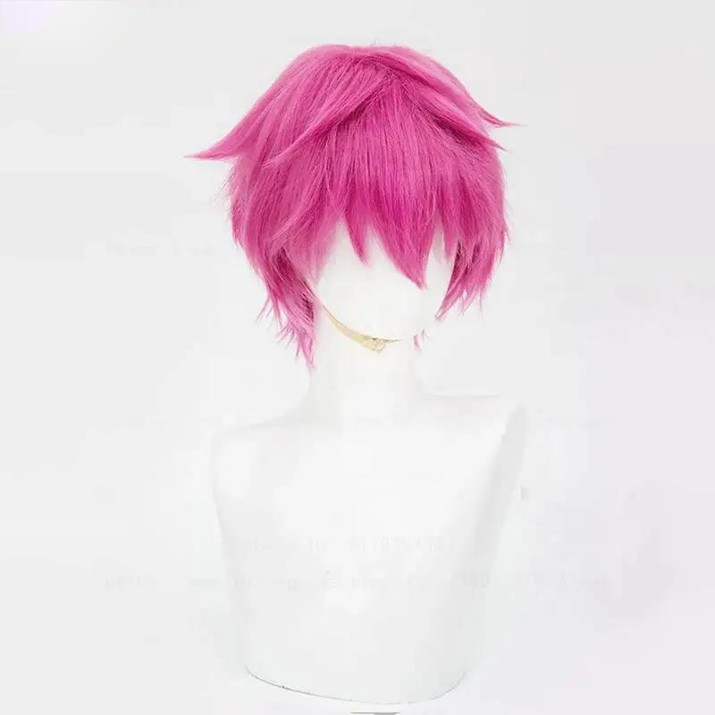 Peruka do cosplayu Saiki Kusuo – Cosplay Anime Pink Hair recenzja i cena