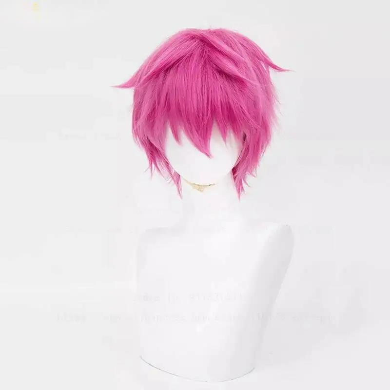 Peruka do cosplayu Saiki Kusuo – Cosplay Anime Pink Hair recenzja i cena