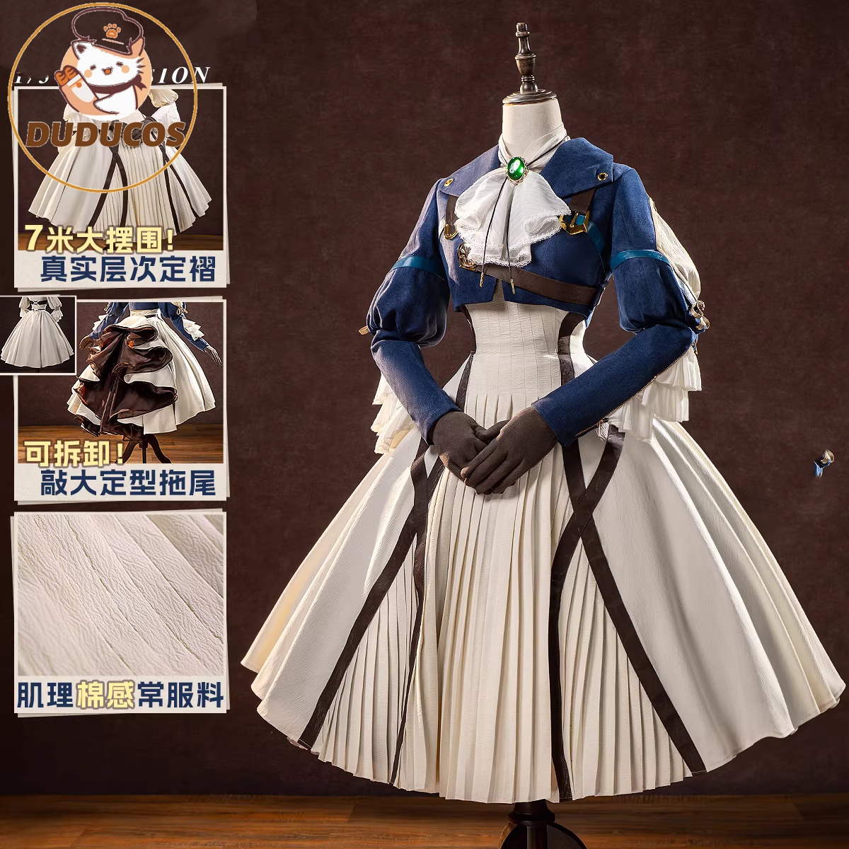 DOSTĘPNE Violet Evergarden Cos – Anime Cosplay Costumes Female recenzja i cena
