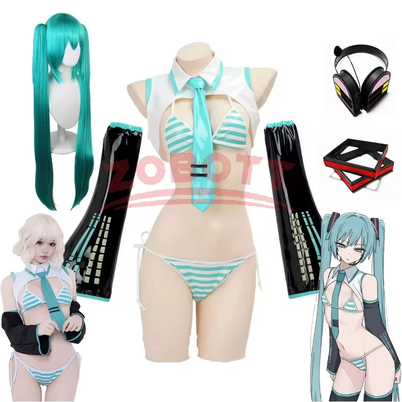 Anime Miku Cosplay Kostium Mik – Anime Cosplay Boy recenzja i cena