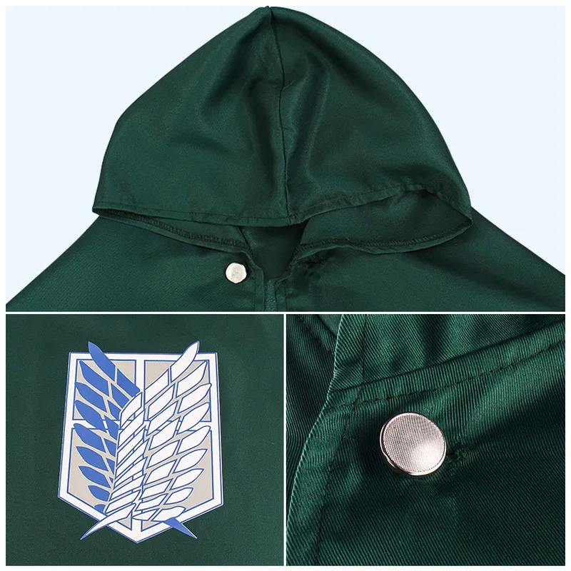 Kostiumy cosplay dla dorosłych – Attack Titan Cloak recenzja i cena