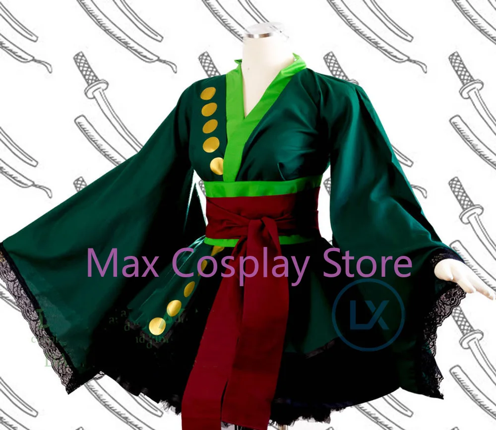 Kostium Cosplay Max Anime Zoro – Anime Zoro Cosplay Female recenzja i cena