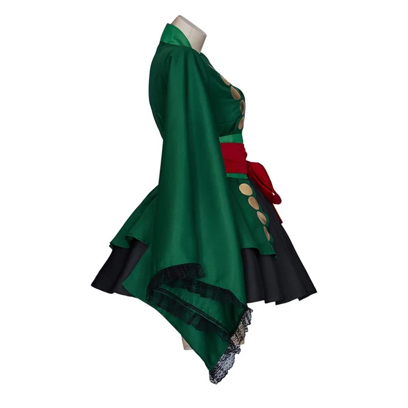 Roronoa Zoro Damski Kostium Co – Anime Zoro Cosplay Female recenzja i cena