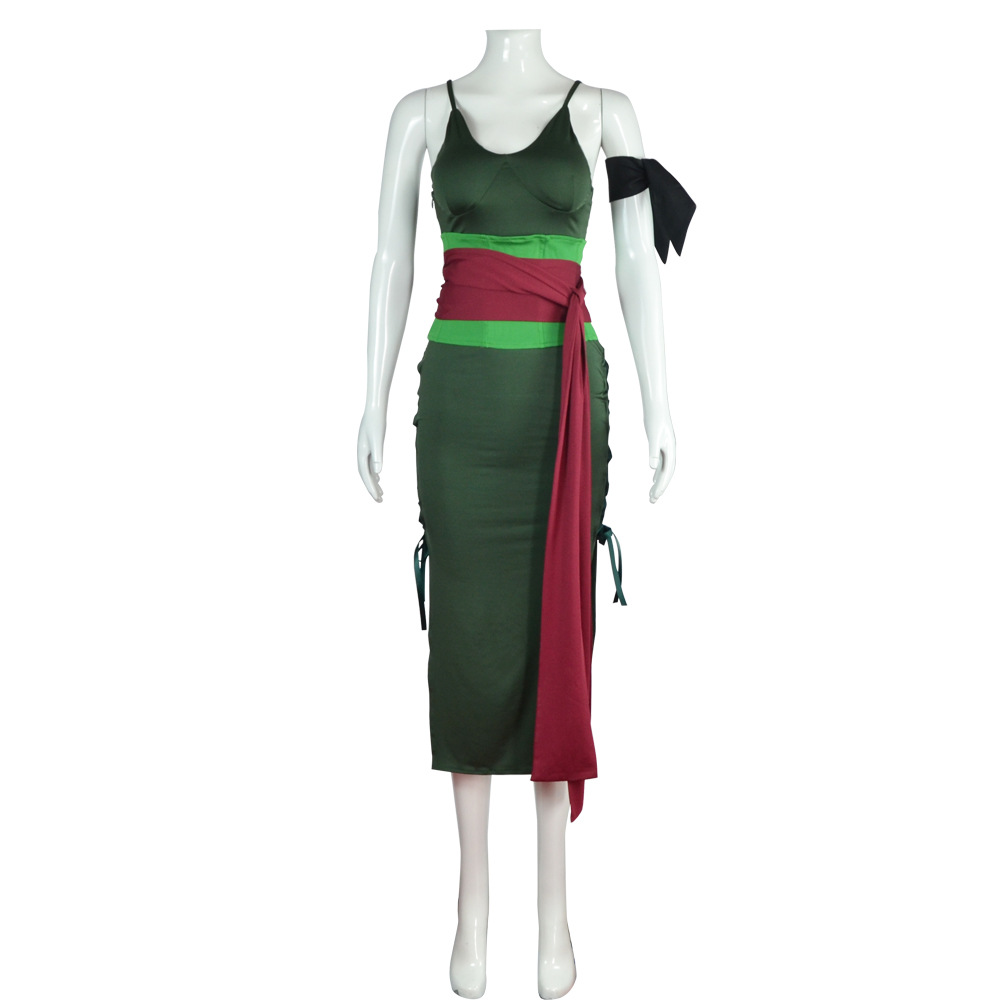 Kostium Cosplay Anime Roronoa  – Anime Zoro Cosplay Female recenzja i cena
