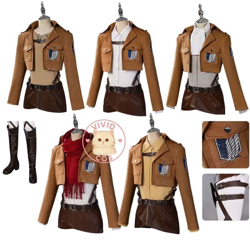 Kostium cosplay Atak Tytanów a – Attack Titan Cloak recenzja i cena