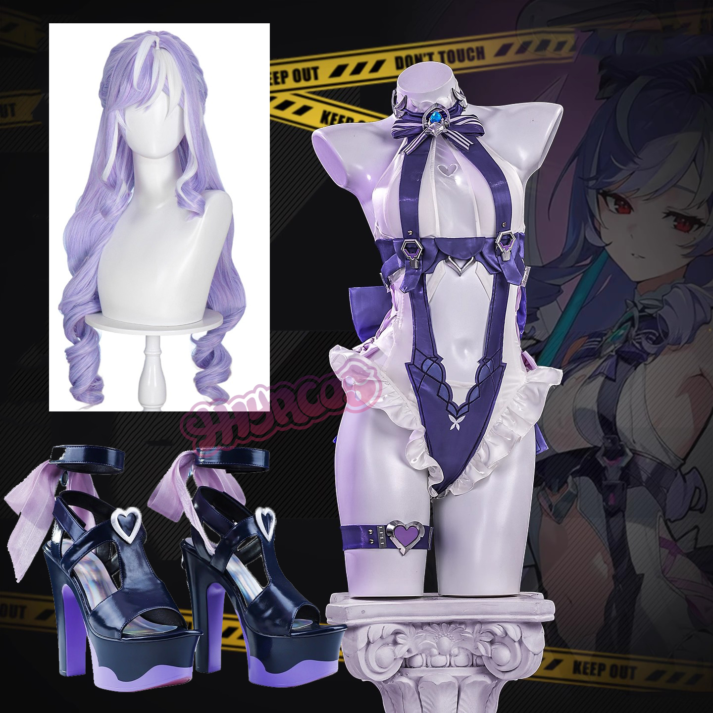 2026 Strój Kąpielowy Nakrycie  – Anime Cosplay Outfit recenzja i cena